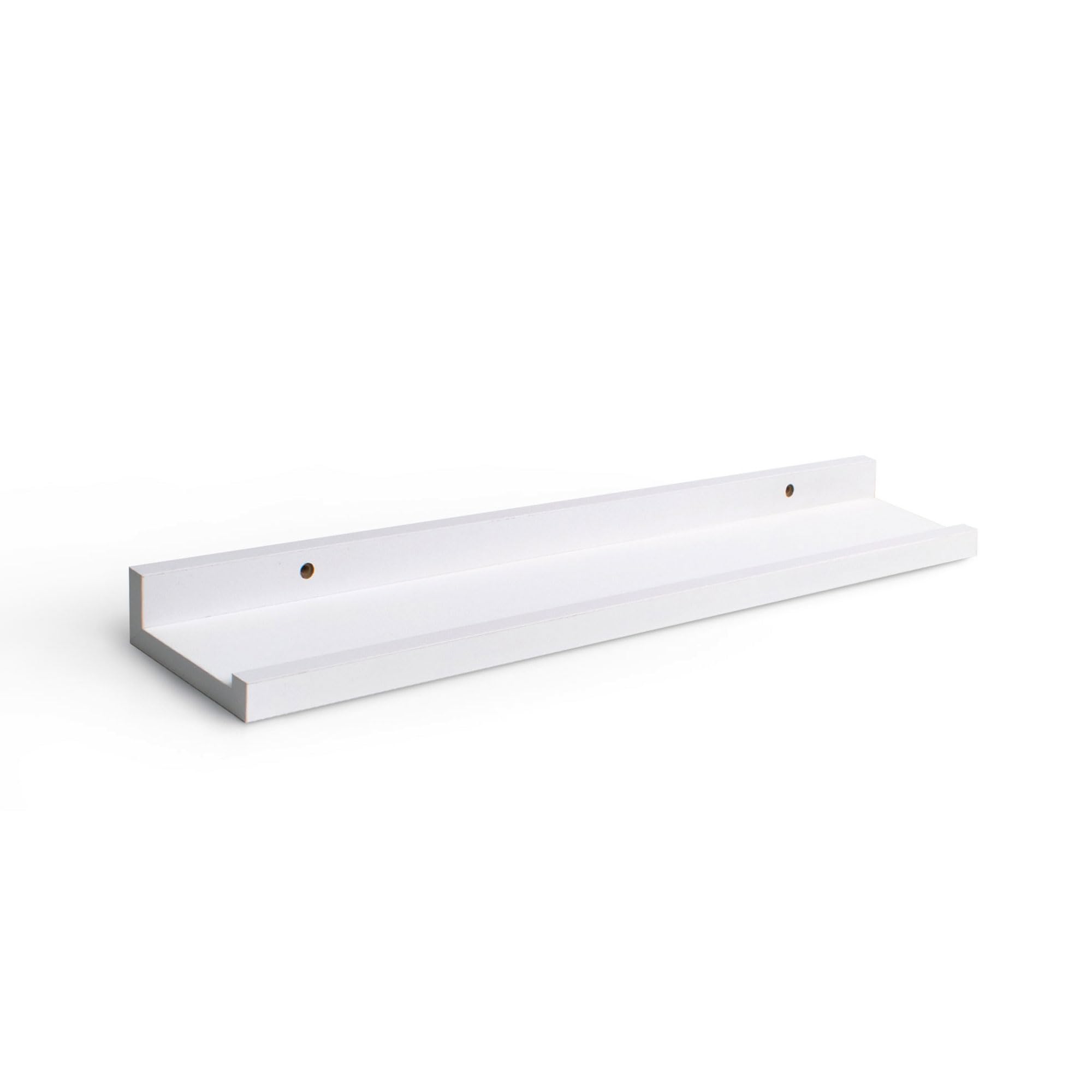 THE SECRET HOME Floating Wall Shelf with Front Edge 77x10x4cm - D...