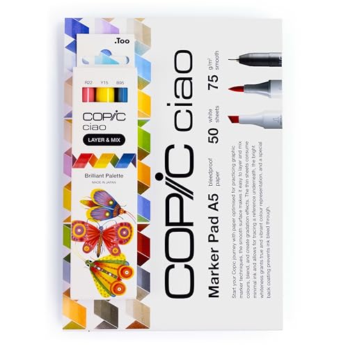 COPIC Ciao Layer & Mix Starter Set Brilliant Marker Set including 3 Colours - Image 2