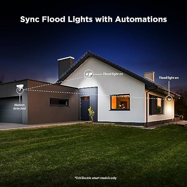 Smart WiFi Dual Head LED Flood Light