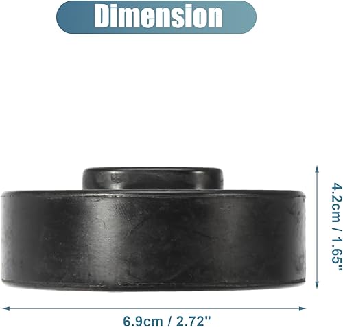 Miniatura 5 de X AUTOHAUX Goma Jack Puck Jacking Lift Pad Jack Lift Point Pad Adaptador para Porsche 911 964 991 993 Soporte Punto Adaptador Jacking Trolly