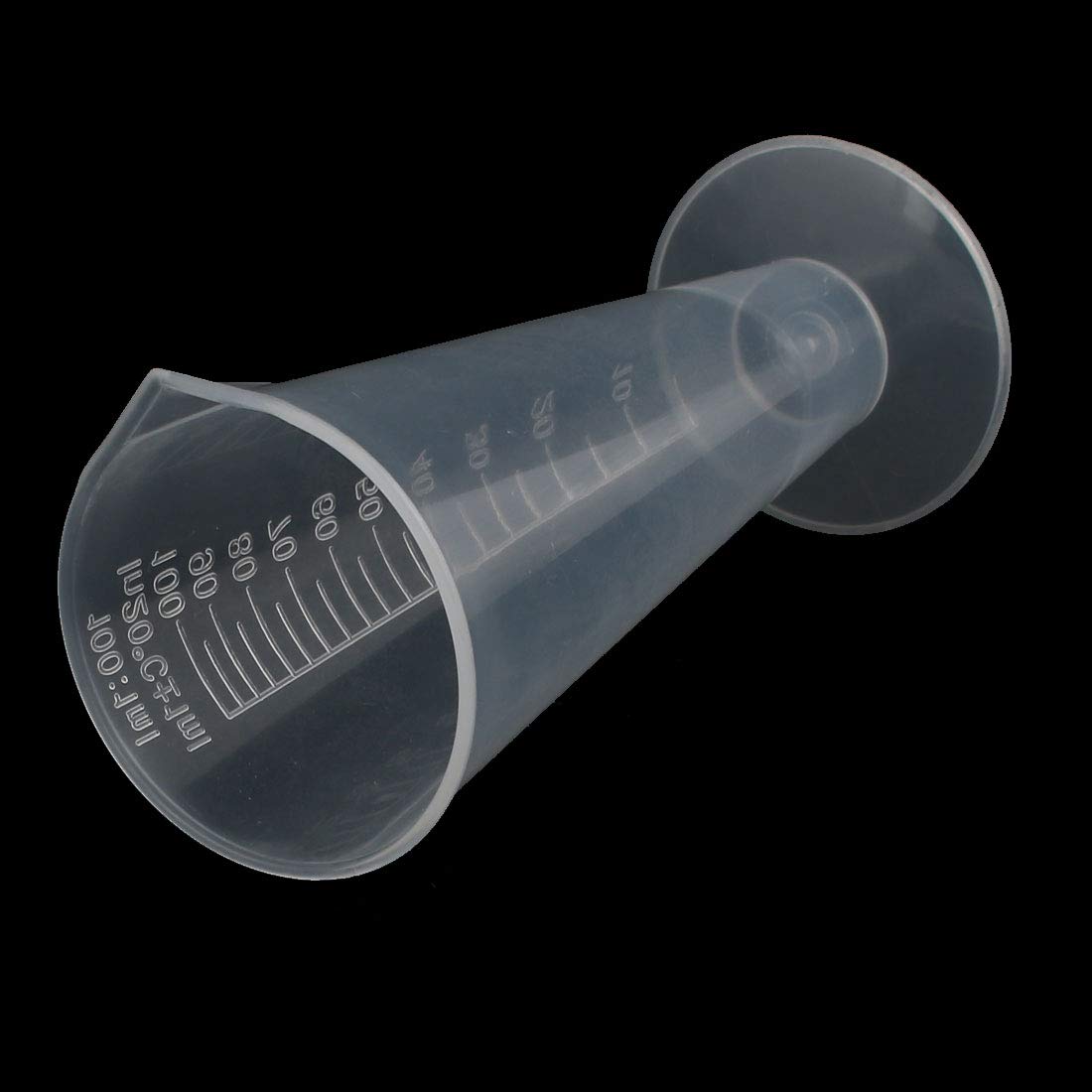 Aexit 5pcs 5ml-100ml Gauge Laboratory Using Water Liquid Testing