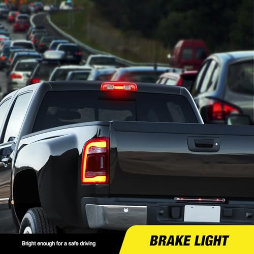 Image of Nilight Third Brake Light for Chevrolet GMC 1500 2500 3500HD 2014-2018