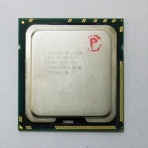 SLBKP INTEL Core I7 Quad Core I7 930 2.8GHz 1MB L2 Cache 8MB L3 Cache 4.8GT/S QPI Speed Socket Proce