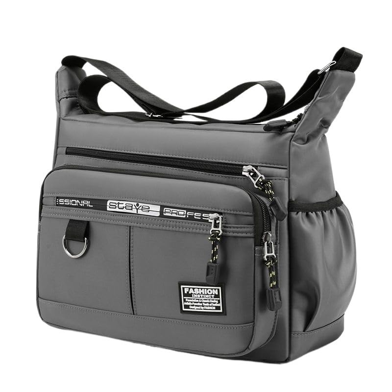 Bolsa cruzada para hombre para acabar con el desorden diario gracias a sus bolsillos