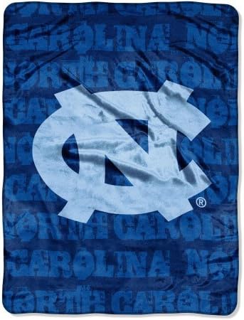 NCAA N Carolina 46x60 Micro Raschel Throw