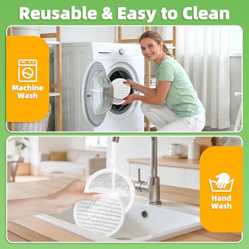 Image of 8 Pack Steam Mop Replacement Pads for Shark Steam & Scrub Mop S8201 S8001 S8002BRN S7001 S7201 S7000AMZ S7000 S7020, Dirt Grip Soft Scrub Washable Pads for All Sealed Hard Floors, Part XKITP7000