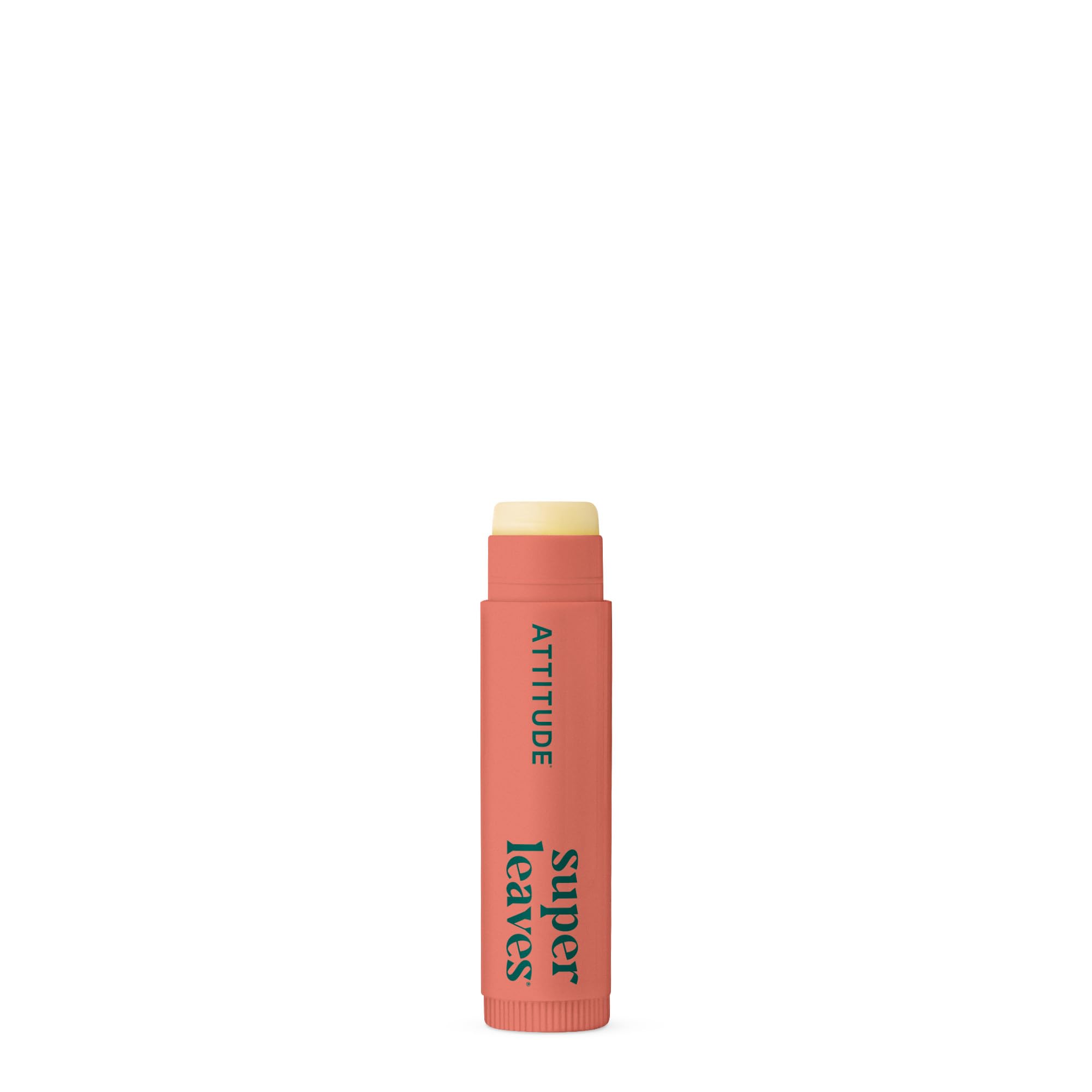 ATTITUDE Lip Balm Duo, EWG Verified, Naturally Derived Moisturizing Lip Care with Castor Oil, Coconut Oil & Shea Butter, Vegan, Raspberry Flavor, 0.14 Oz (Pack of 2)