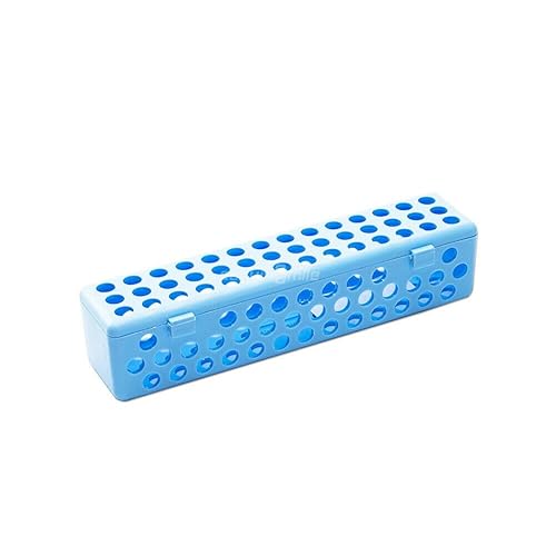 Miniatura 3 de Contenedor de plástico de esterilización de instrumentos dentales para almacenamiento de laboratorio dental Caja de casetes de autoclave dental