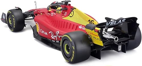 Miniatura 2 de BBURAGO - Hierro F1-75 - Italia Monza GP 2022-1/18, Rojo/Amarillo