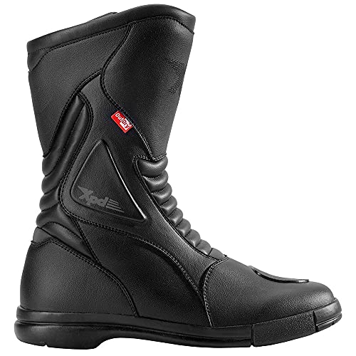 XPD X-Trail OutDry Motorradstiefel Schwarz 42