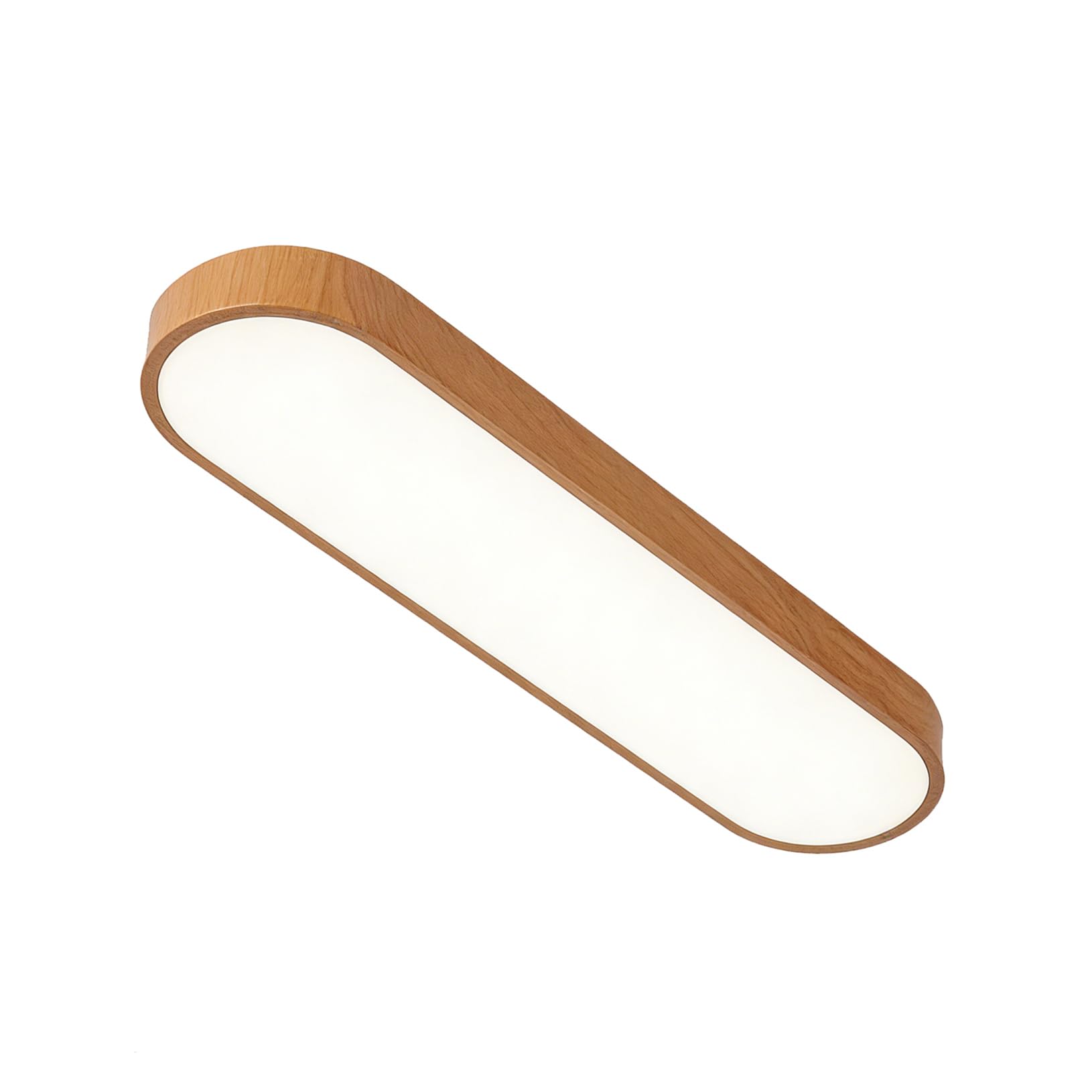 ANBTUKJ 3000K/4000K/6000K CCT Dimming LED Lamp, Indoor Lighting for Laundry Room Household-35cm-Wood