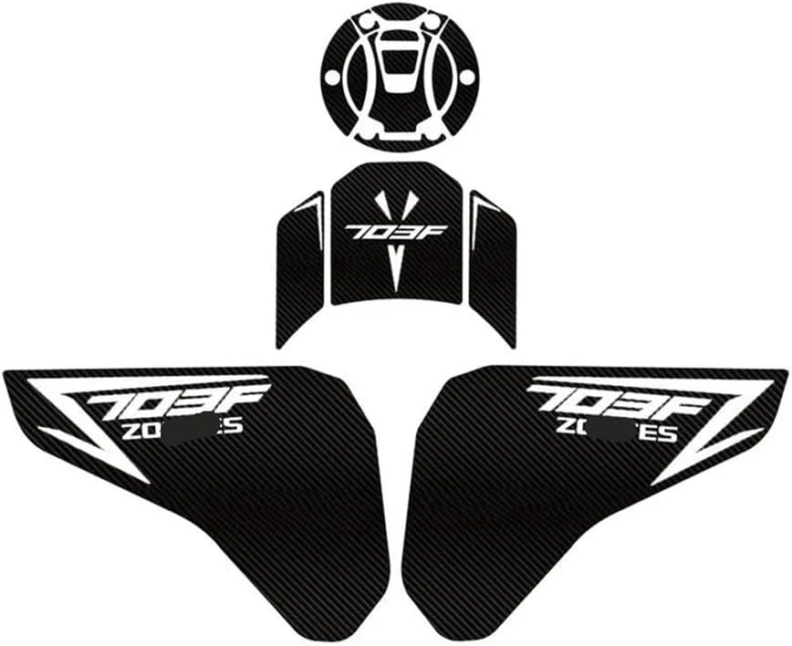 Tank Traction Pad Motorcycle Anti Slip Fuel Oil Tank Pad Side Decal Protector Sticker Pads for 703F 703 F 2024