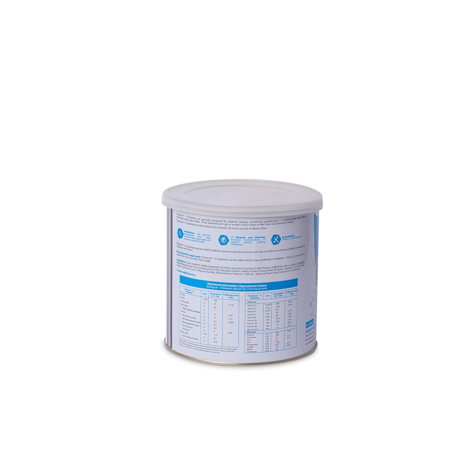 Prohance-D Jeera Flavour - Box of 250g Diskettes 1