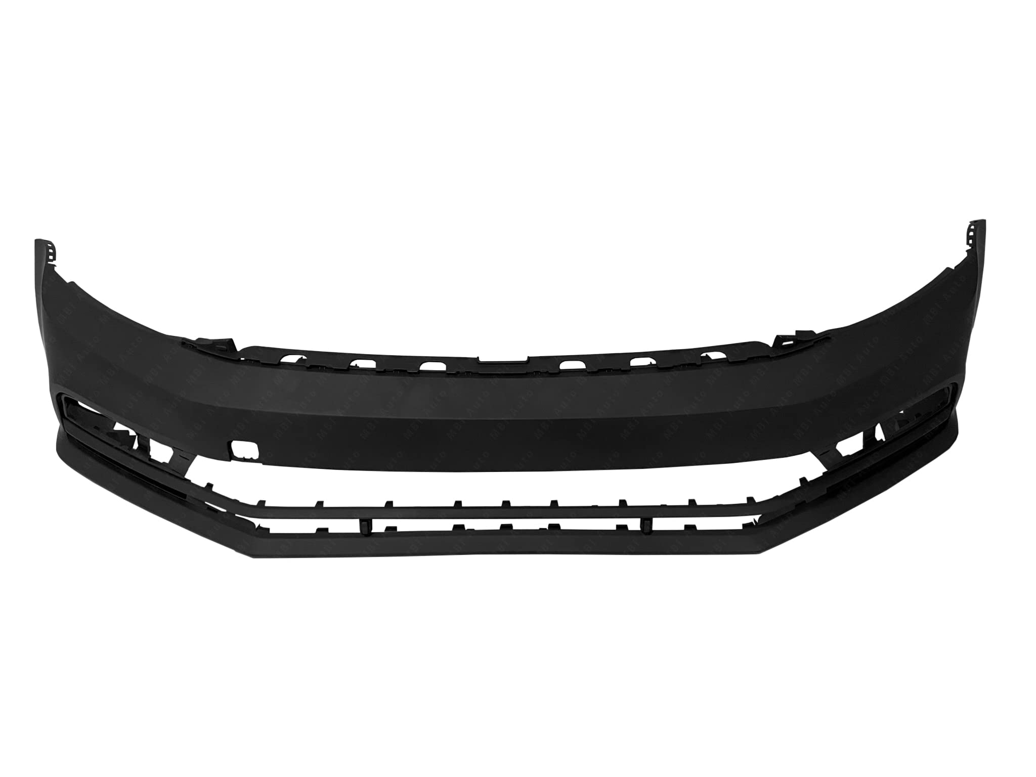 BUMPERS THAT DELIVER - Primered, Front Bumper Cover Fascia Compatible with 2015 2016 2017 2018 Volkswagen VW Jetta 15 16 17 18, VW1000220