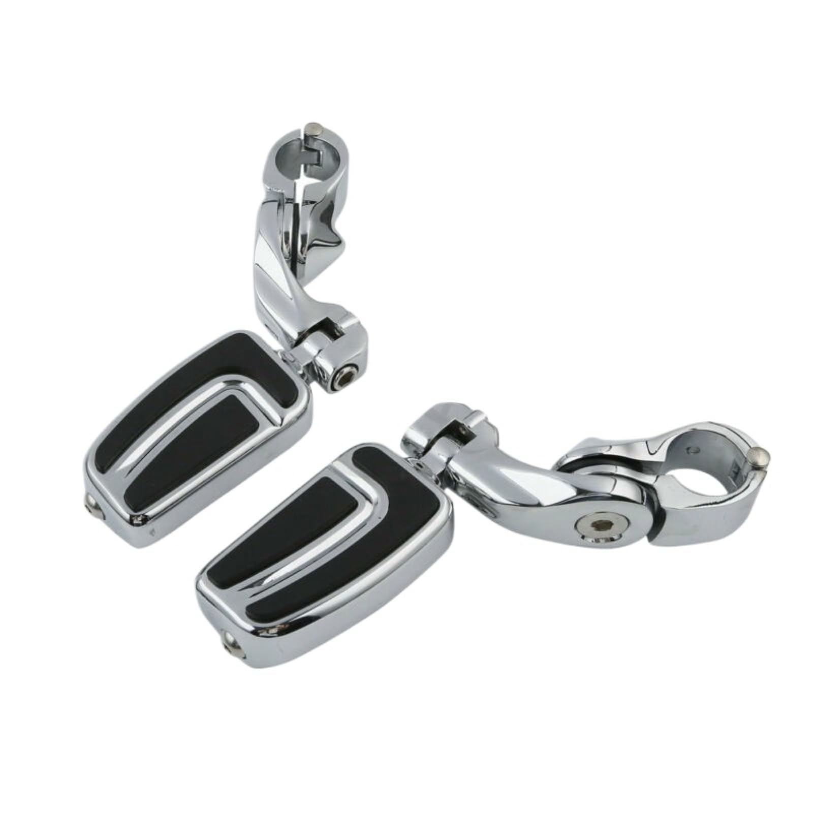 Motorcycle Floorboard Foot Board Footrest Shifter Brake Pedal For Harley Touring Road King Electra Glide Street Glide(Footpeg B Set)