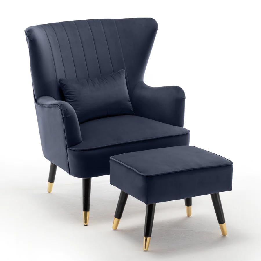 Image of Modern Chair Arm Chair Single Chair for Small Apartments, Chair for Living Room Bedroom