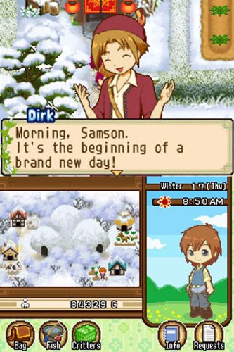Harvest Moon: Tale Of Two Towns - Nintendo Ds #TOP4