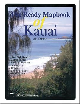 Paperback Ready Mapbook of Kauai Book