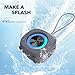 PEICHENG Speaker, Small Portable Bluetooth Wireless IPX5 Waterproof Shower Speaker,Loud Stereo Sound Deep Bass,TWS Paire, RGB Lights,Long Playtime for Outdoor Party, Great Gift,1PC(Gray)