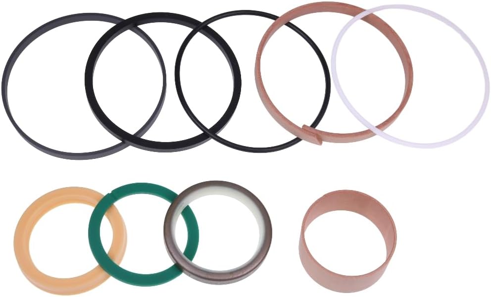 DVPARTS Stabilizer Cylinder Seal Kit 1543275C1 G110537 Compatible with Case 580K 580SK 580SM 580 Super K 580SL 580 Super L 1150K