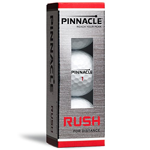 Pinnacle Rush Golf Balls, White (One Dozen) #TOP1