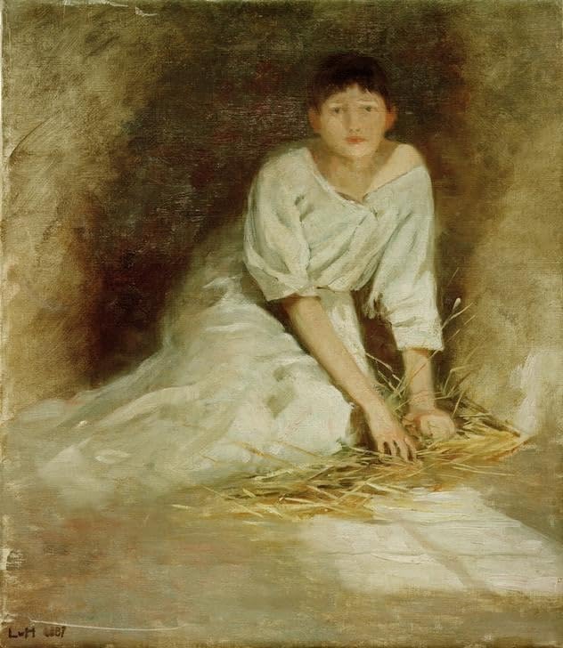 Image sur Toile Nordique Peinture de Ludwig Von Hofmann 60x90cm