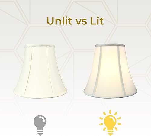 Miniatura 4 de Royal Designs, Inc. True Bell - Pantalla básica para lámpara, cáscara de huevo, 4 x 8 x 7.25 pulgadas