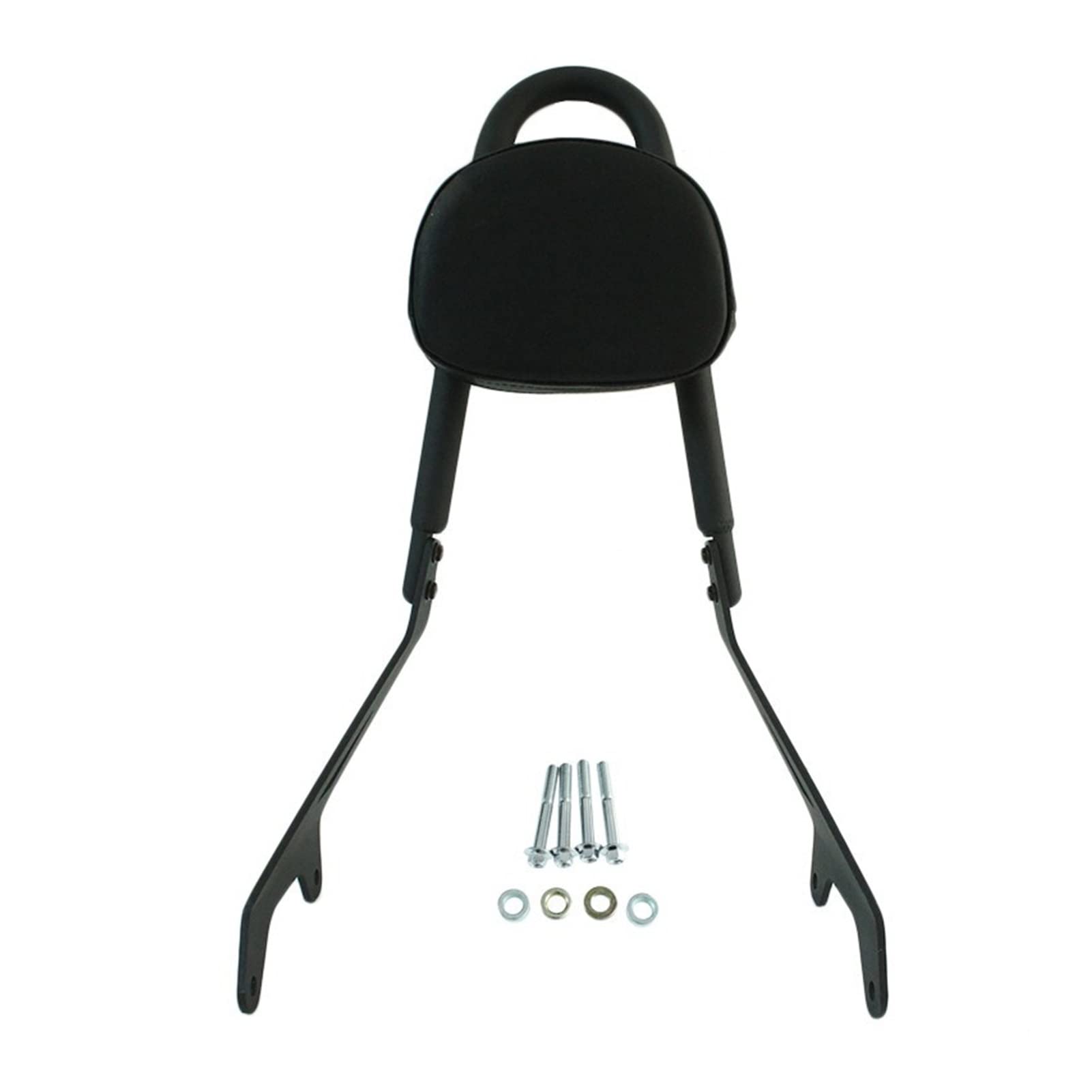 Motorcycle Rear Seat Carrier Motorcycle Black Rear Passenger Backrest Sissy Bar W/Side Arm Pad For - Star Bolt XVS950/R-Spec/C-Spec 2014-2017
