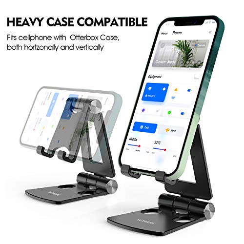 Suporte para Telefone Celular, licheers Suporte para Smartphone Portátil Multi-Angulo para Mesa Comp
