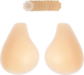 Nipple Covers 스티키 푸시업 브라 추가 리프트 심리스 초박형 페이스티 여성용 접착 브라