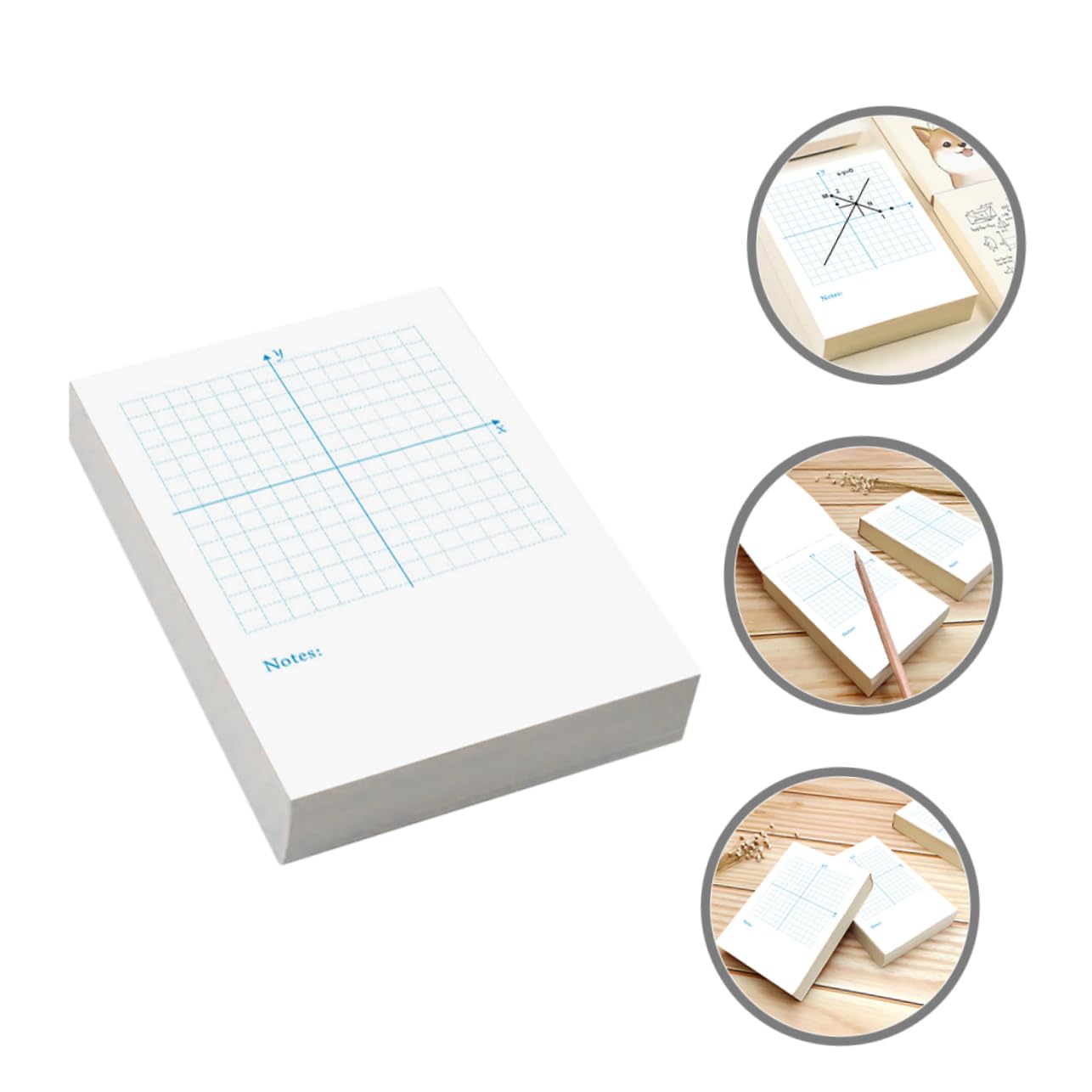 Operitacx 4 Piezas Cuaderno de Práctica Matemática Xy de Cuadernos Ejercicios de Matemáticas Hojas de Dibujo y Práctica Doble Académico