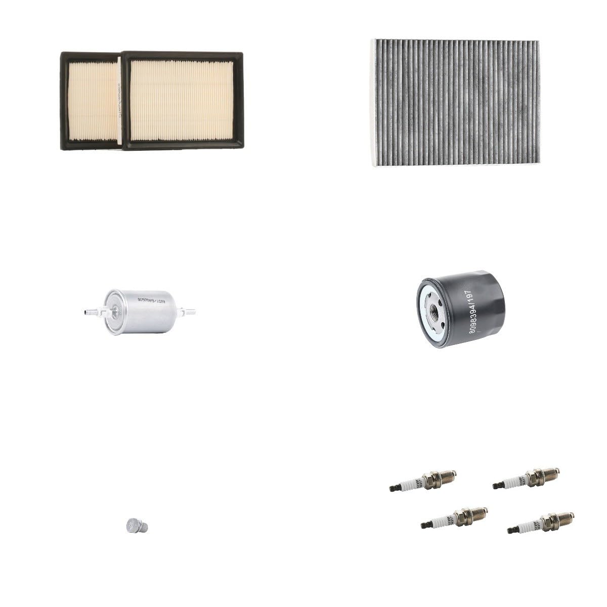RIDEX 4682P6049 Kit de servicio con válvula bloqueo de retorno Gasolina