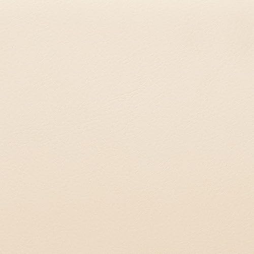 Miniatura 11 de Armen Living - Taburete giratorio moderno de Viena de 26" de altura para mostrador con cuero sintético color crema y acabado en madera de nogal