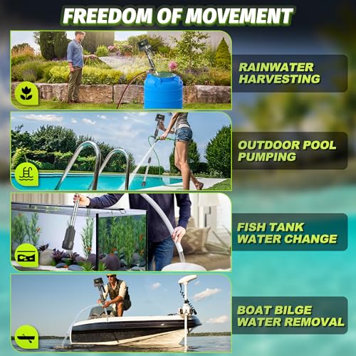 Image of FLUENTPOWER Cordless Stick Water Transfer Pump