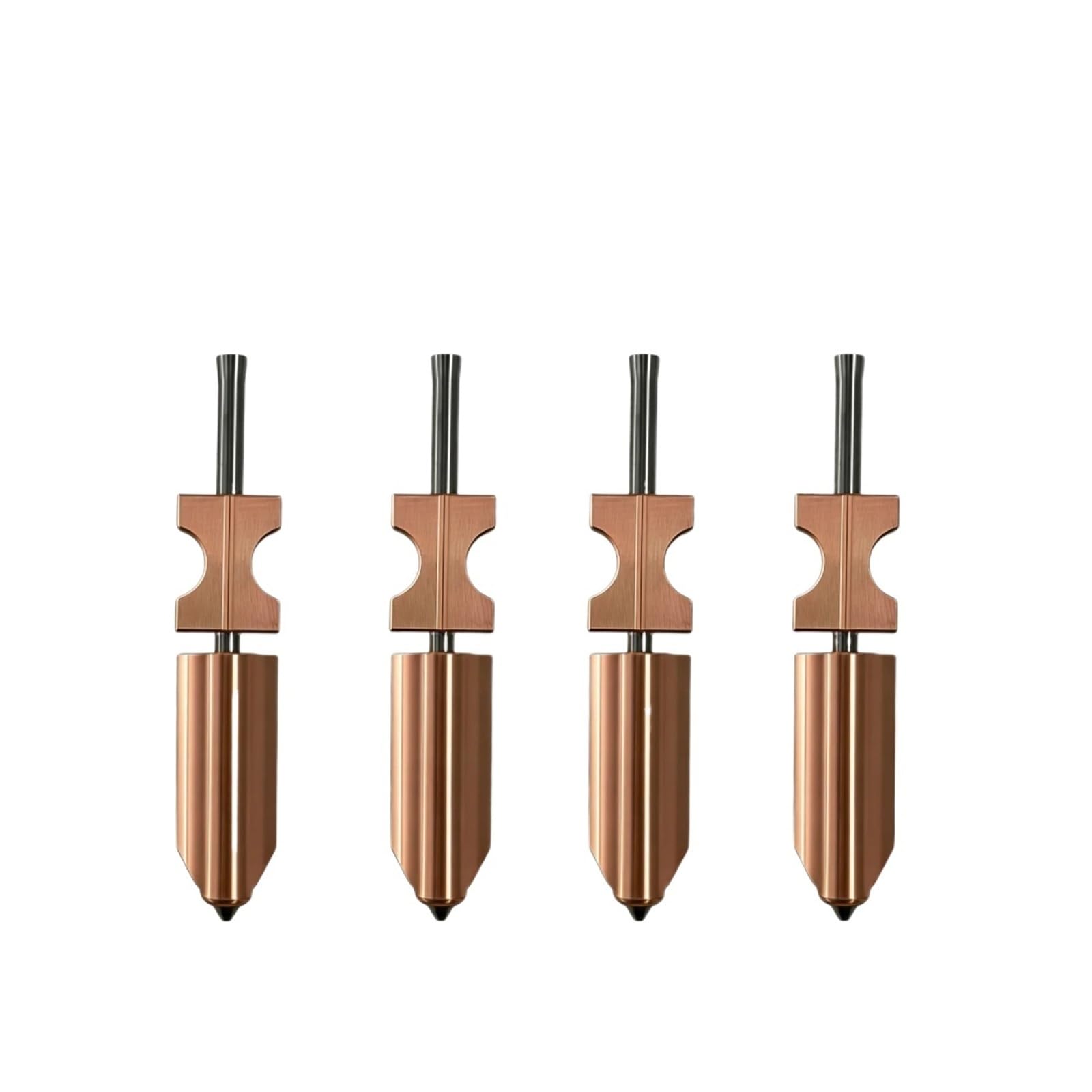 Compatible con FLASHFORGE, kit de boquillas 4 piezas 0,25-0,8 mm AD5X | Acero endurecido, alto flujo, desmontaje rápido, 0,25-0,8 mm, for AD5X, duradero(4466-Nozzle)