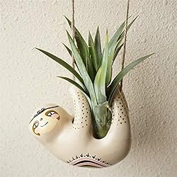 Fatty Bee Sloth Planter, Animal Planter, Sloth Gifts for Women,