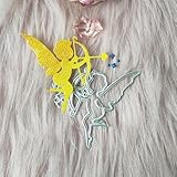 MSBDIE Girl Angel Archery Metal Cutting die Mould Scrapbook Decoration Embossed Photo Album Decoration Card Making DIY handicrafts