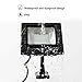 Solar Lights Outdoor-Floodlight Security-Led IP65-Porch - Light with 16.4Ft Cord, Wide Adjustable Solar Panel Lights for Front Door, Yard, Garage, Deck-Cool White