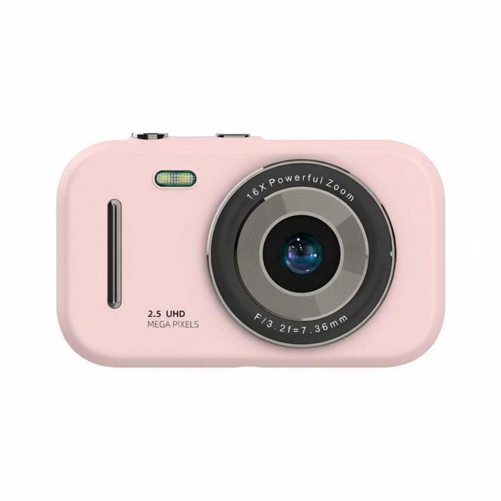 CMOS Digital Camera Easy to Use Student Starter Camera High Definition Image Quality Portable Electronics for Students, Beginners, Selfies, Travel, Pink | Disposable Cameras | Wedding Supplies-image-26