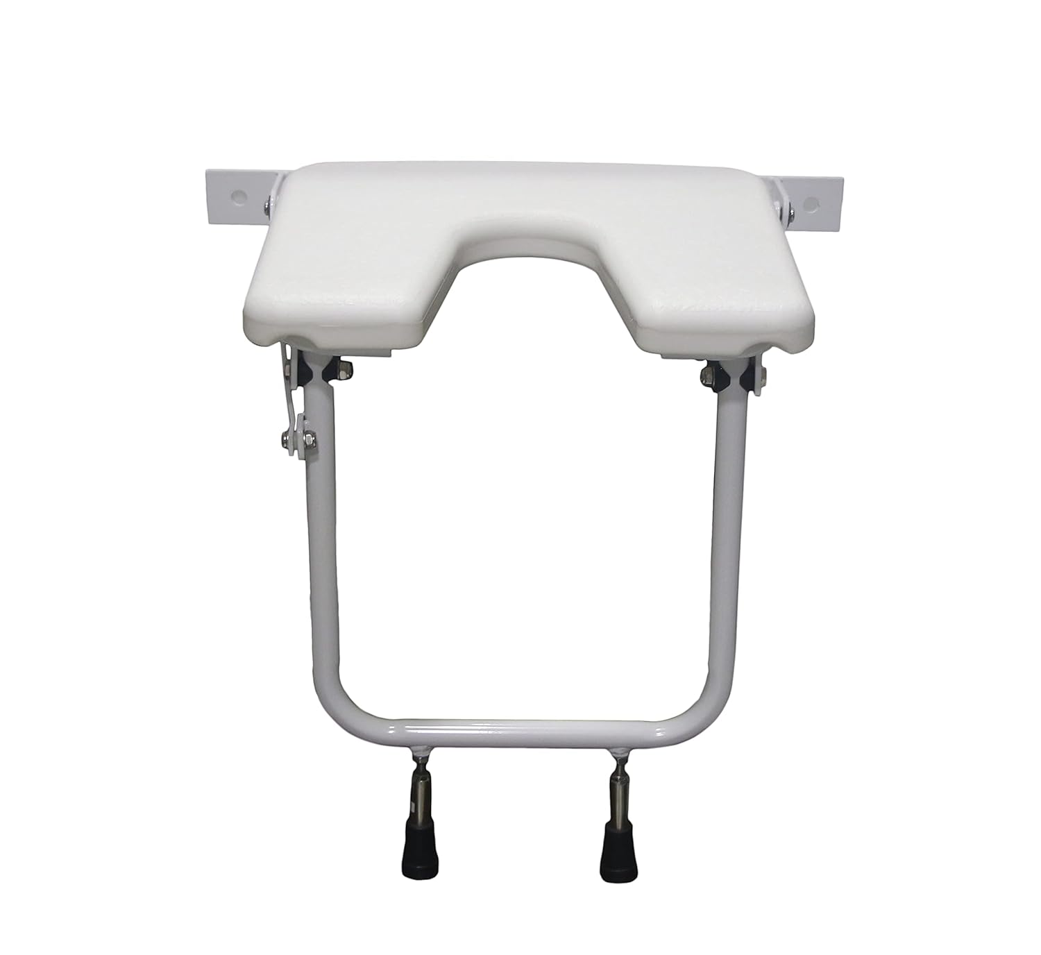 EASYCARE Folding Wall Shower Chair, Shower Seat Wall Mounted for