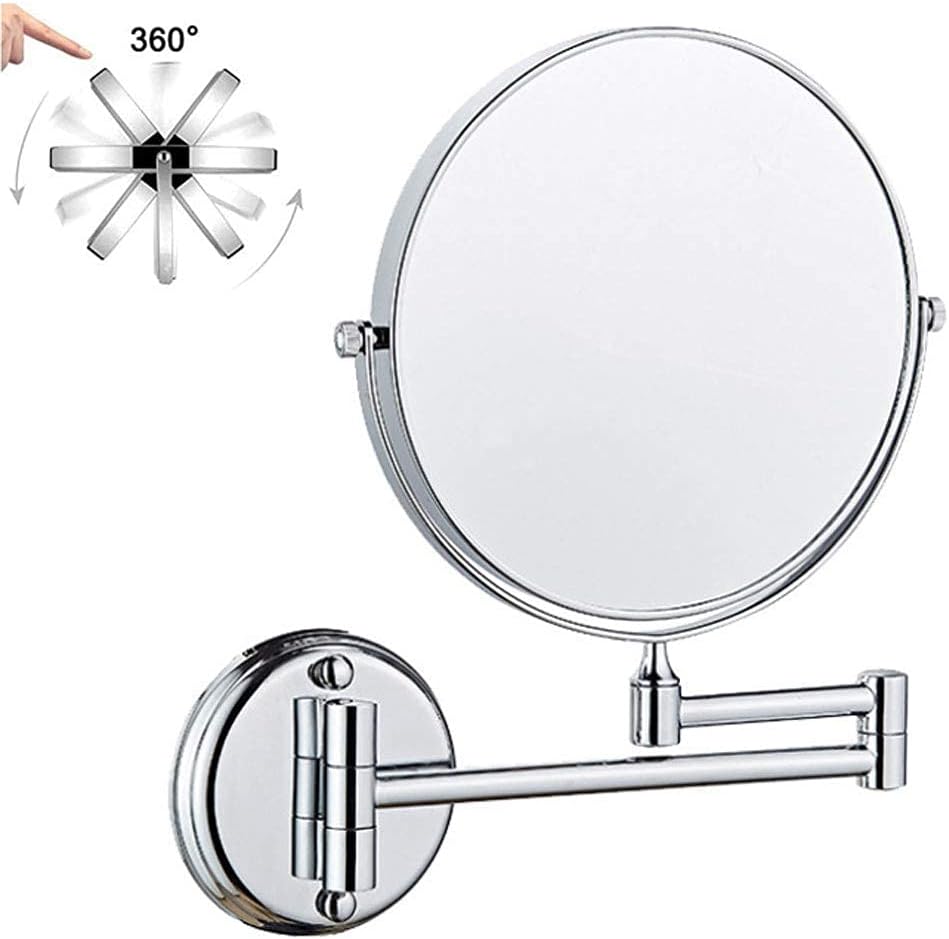 Amazon Com Nhlzj Clean And Bright Bathroom Mirror Magnifying Adjustable Telescopic Boom Double Sided 360deg Swivel For Bathroom Bedroom Size 7x Amazon Com Nhlzj Clean And Bright Bathroom Mirror Magnifying Adjustable Telescopic Boom Double Sided 360deg Swivel For Bathroom Bedroom Size 7x
