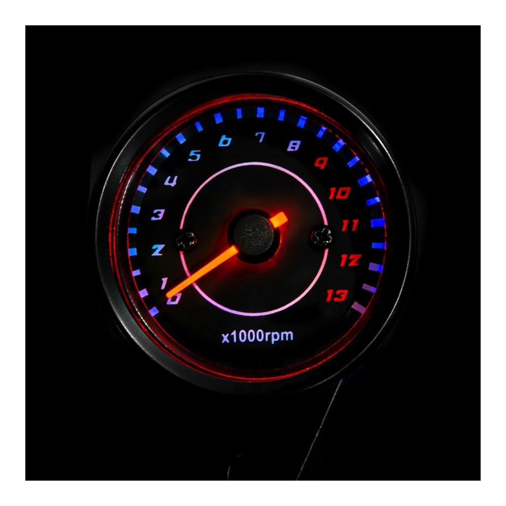 Tachimetro Universale Per Moto 12V - Display LED, 0-13000 Giri/min, Alluminio, Facile Installazione - Foto 3