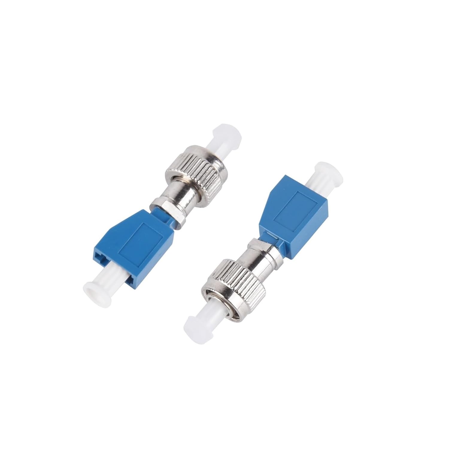 4-Pack Fiber Optic Connector Single-Mode Multimode FC Male to LC UPC/APC/OM3/OM4 Female(4PCS UFC M ULC F)