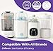 Skyis 48 Descaling Tablets Baby Bottle Washer Cleaner Tablets Compatible with Baby Bottle Washers Baby Bottle Sterilizers Warmers and Formula Makers Effective Cleaner for Limescale and Residue