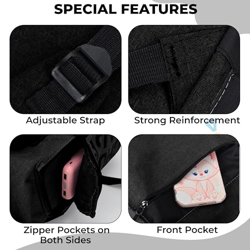Image of Kraptick Backpack - Waterproof Travel Stylish Laptop Backpack, Business Bag, Office Work Bag, and Professional Backpack with Spacious Storage and Durable Design
