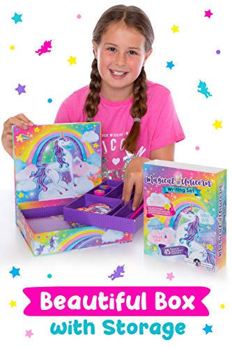 Image of Original Stationery Unicorn Letter Writing Set, 45 Piece Stationery Set for Girls, Unicorn Gifts for Girls Age 10-12