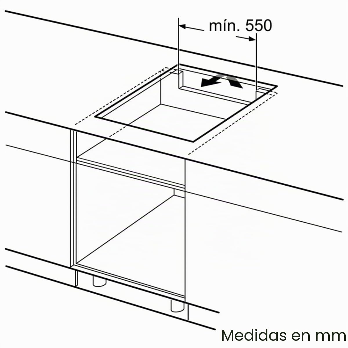 Bosch, Placa de Inducción, Serie 4, 3 Zonas, TouchSelect, negro, PIJ631BB5E | Control táctil sencillo y función Sprint para hervir agua en tiempo récord.
