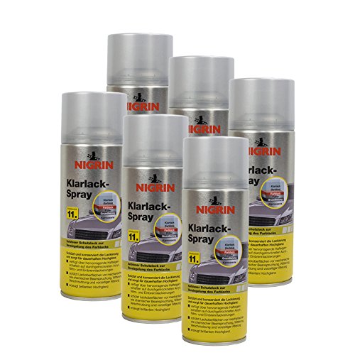 Preisvergleich Produktbild Nigrin 6X 74116 Klarlack 400 ml