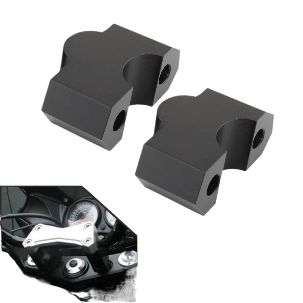 Riser zacisk Pasuje Do KAWASAKI Z750 Z-750 Z750S Z750R Z1000 2003-2016 Przedłużenie Kierownicy Motocykla Riser Mount Zacisk Do Podnoszenia Riser zacisk Adapter