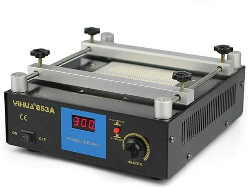 Miniatura 5 de 110V 600W SMD PCB Precalentador antiestático BGA Estación de retrabajo Estación de horno de precalentamiento In-frared Estación de precalentamiento